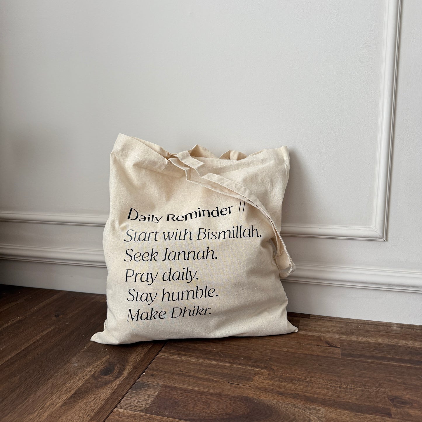 Daily Reminder Tote Bag