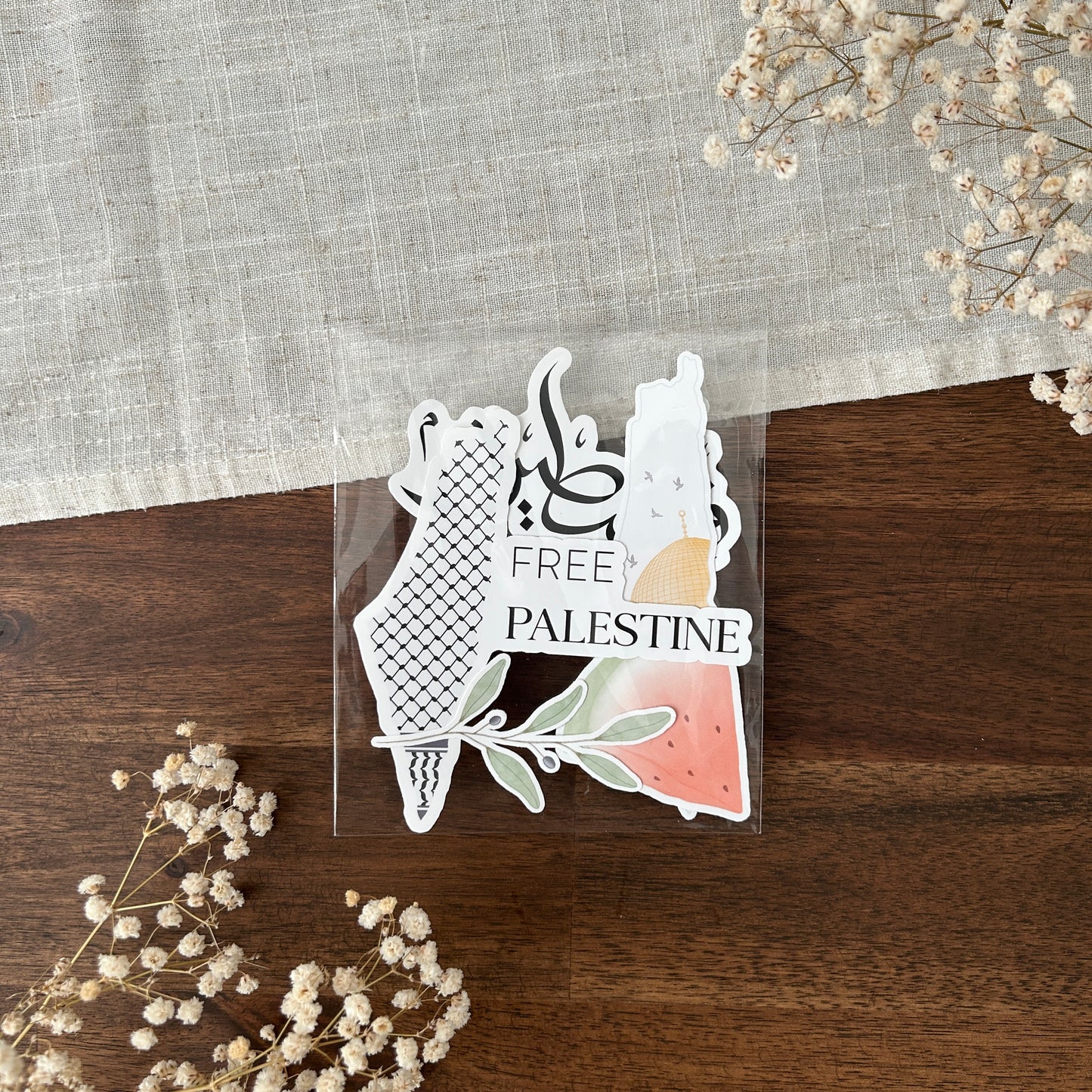 Palestine Sticker Set
