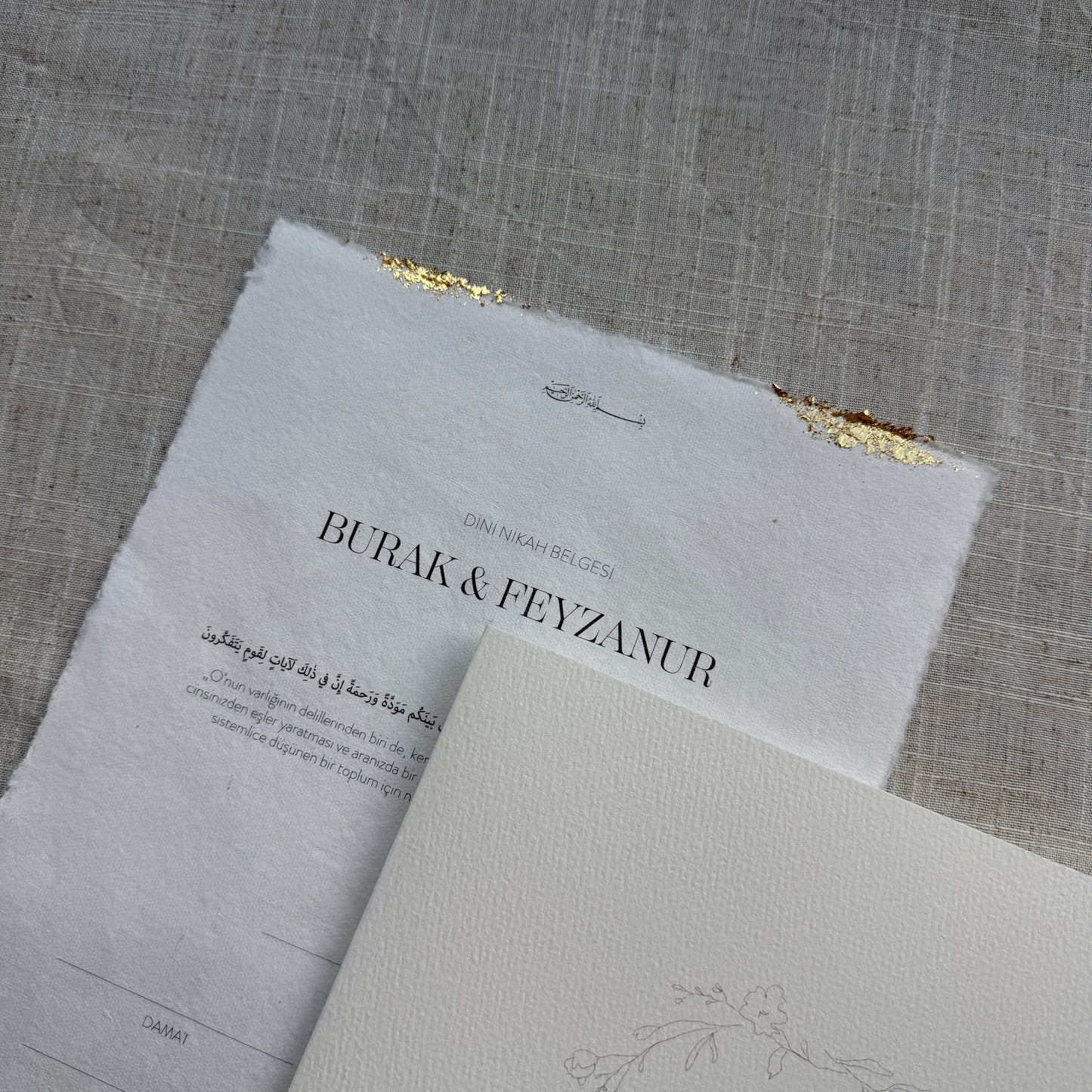 Nikah Zertifikat Set