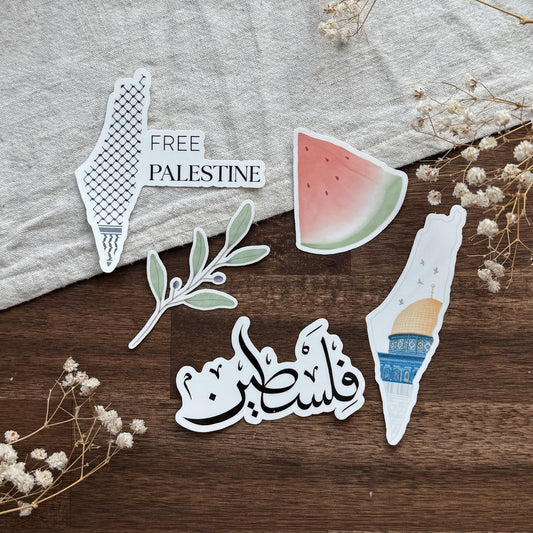 Palestine Sticker Set