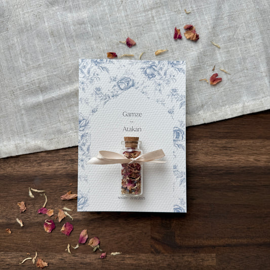 Kleines Glas Gastgeschenk
