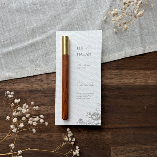 Holzstift Gastgeschenk