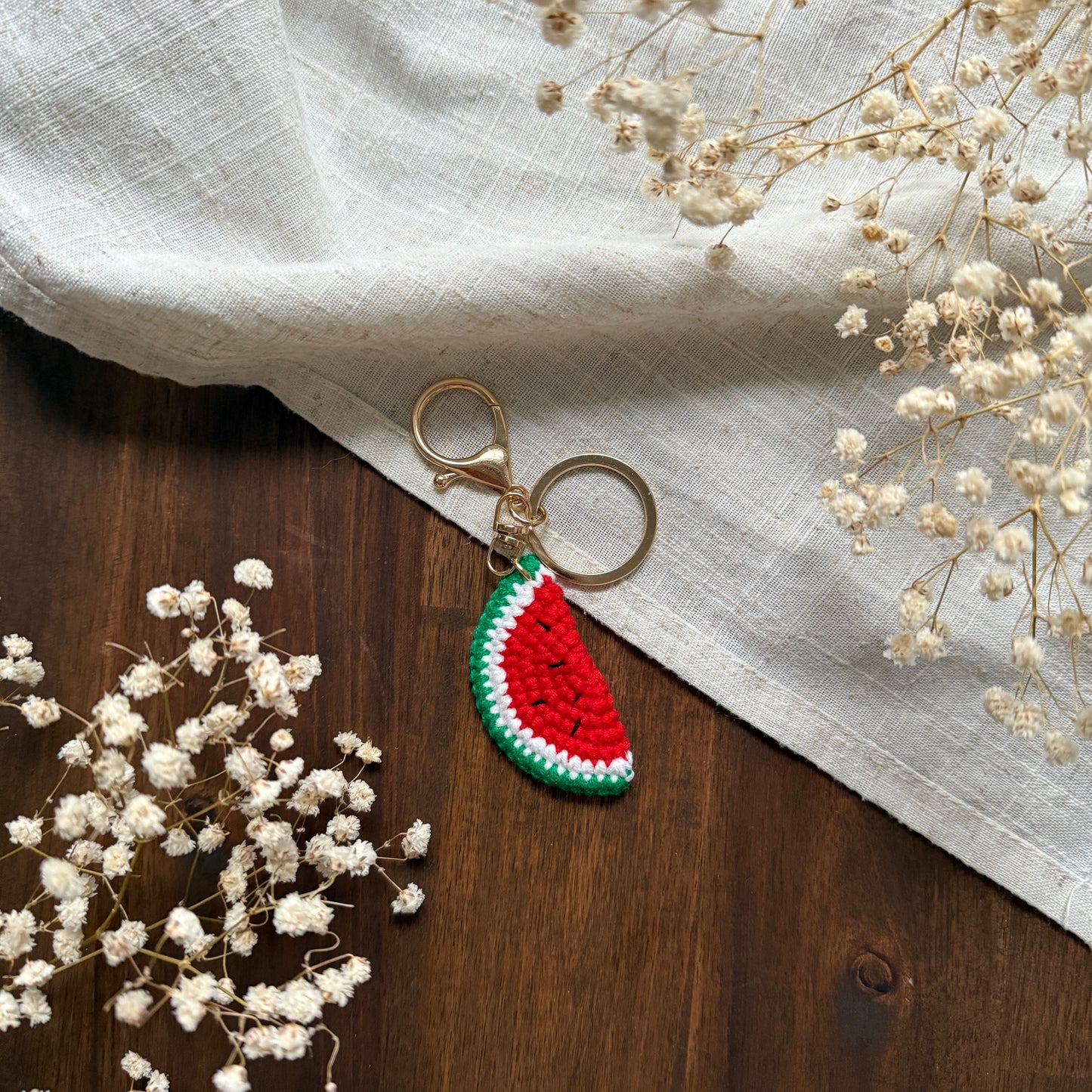 Palästina Wassermelone Schlüsselanhänger