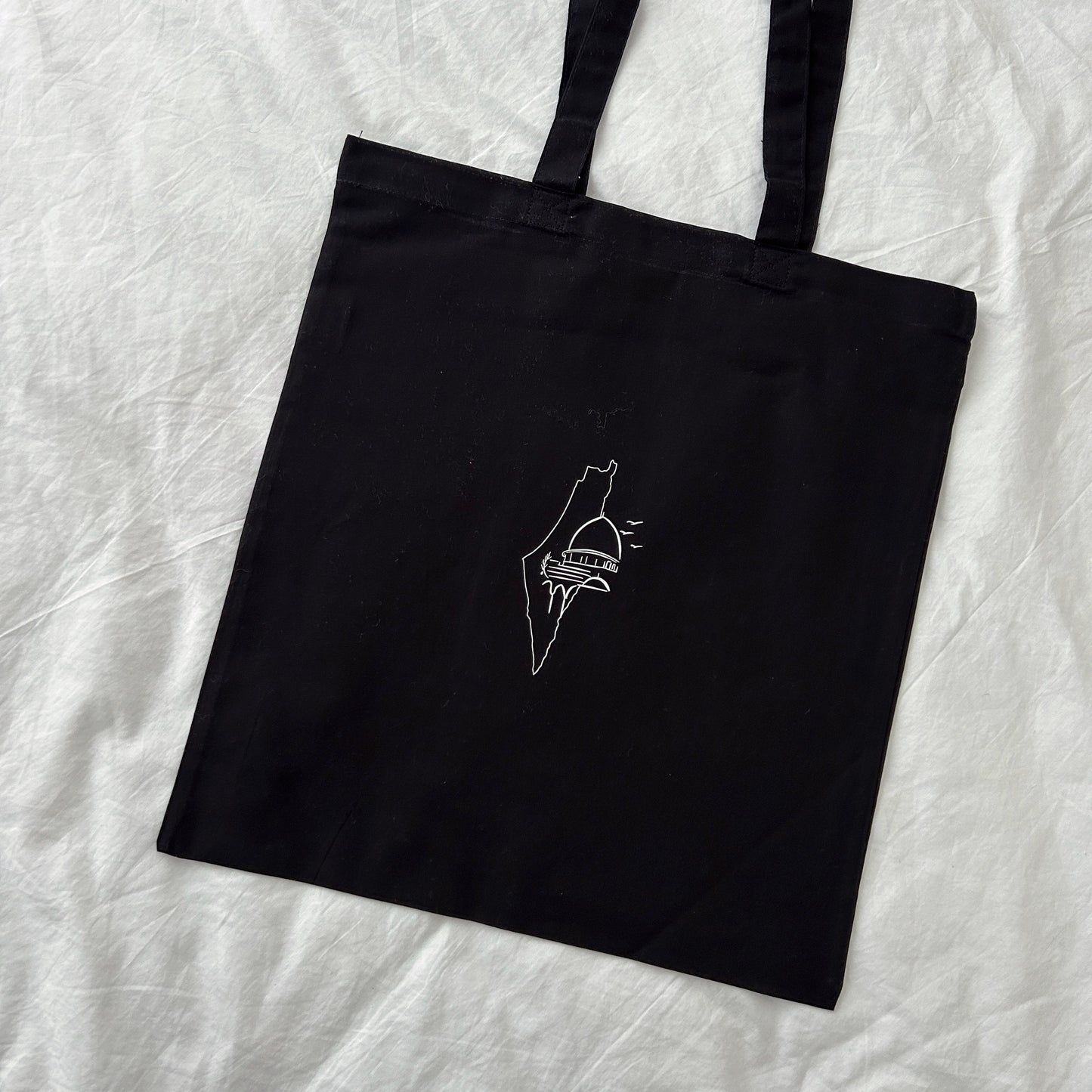 Palestine Tote Bag II - Schwarz