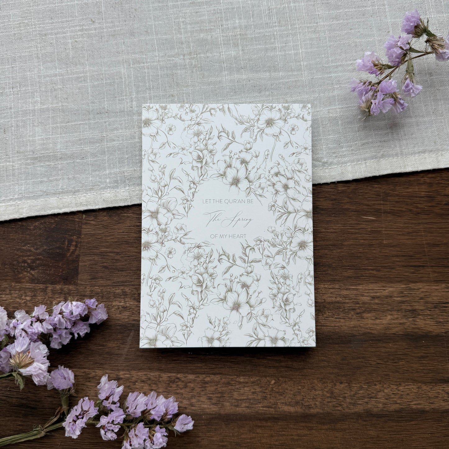 Karte "Spring" Beige